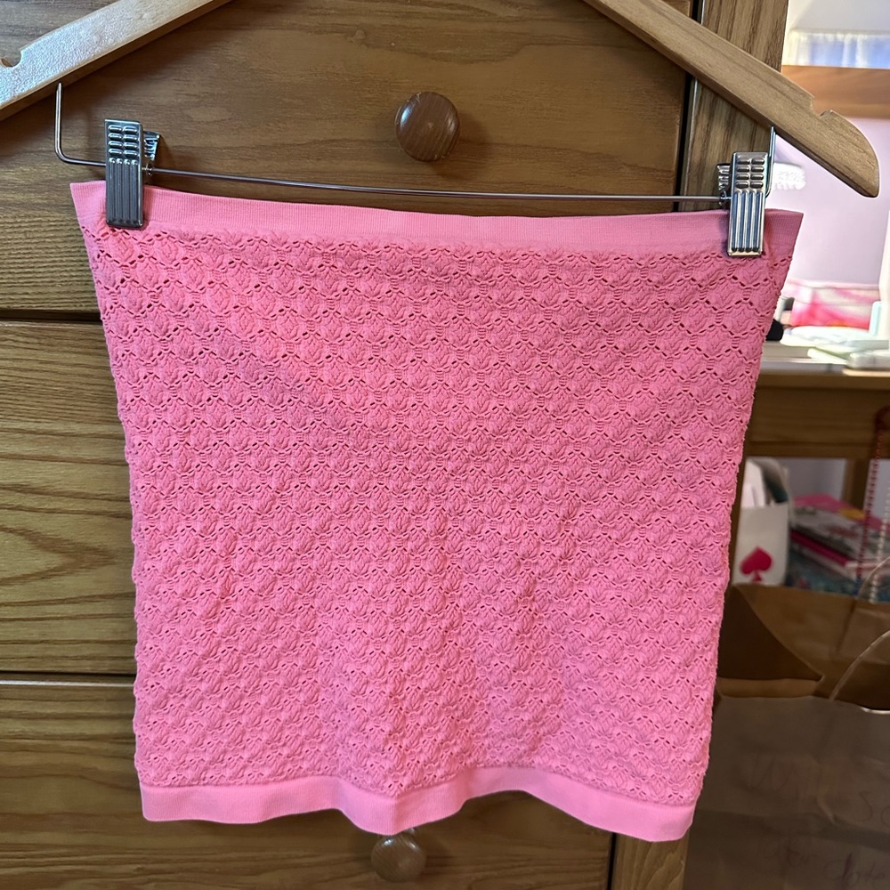 free people honey textured tube top